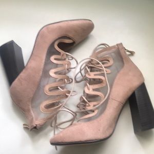 Laced Booties